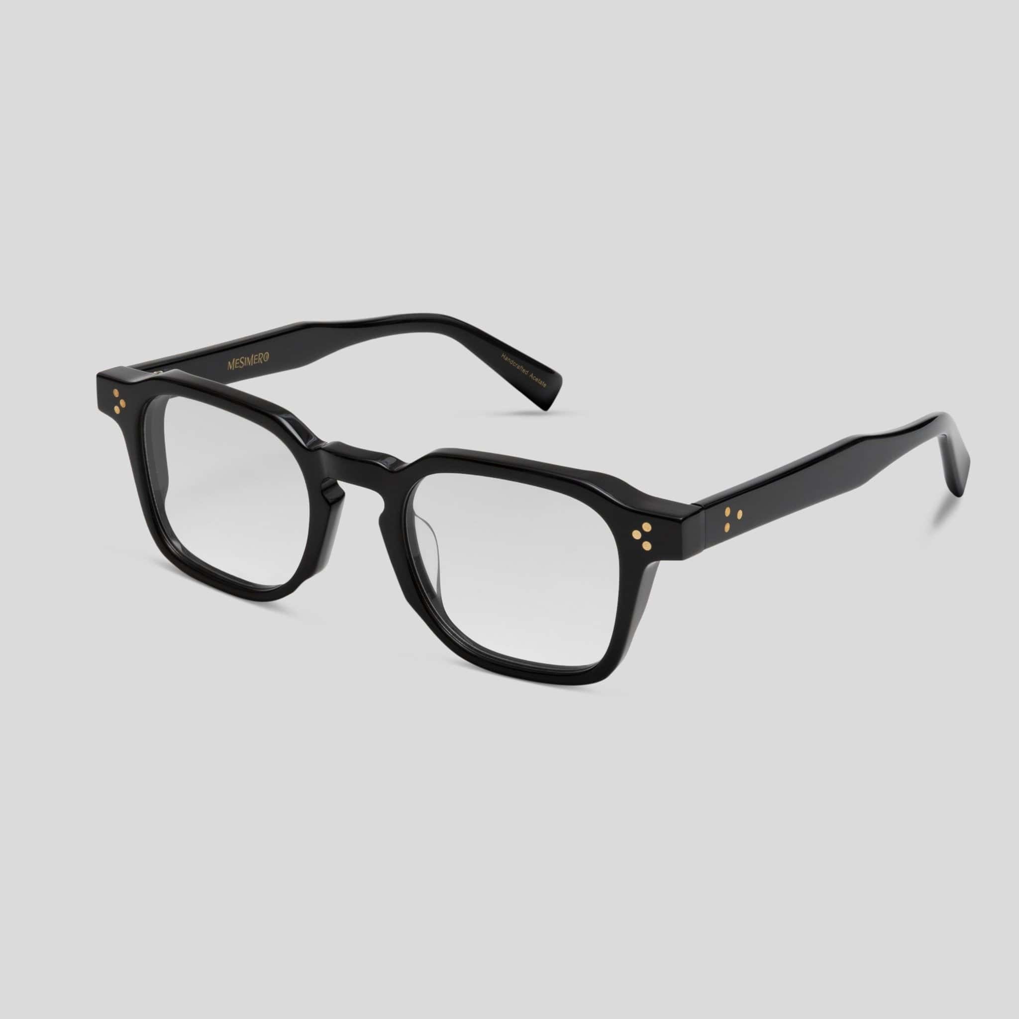 Edgy Black Eyeglasses 3